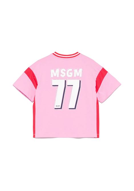 T-shirt in jersey MSGM KIDS | S5MSJGTH252MS003